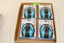 (4) Walker's Baby & Kids Earmuffs. 6 Months thru 8 Years Old.