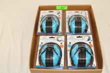 (4) Walker's Baby & Kids Earmuffs. 6 Months thru 8 Years Old.