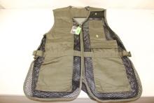 Bob Allen Sage RH Shooting Vest.  Size XL.