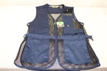 Bob Allen Navy RH Shooting Vest.  Size Large.