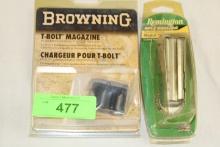 Browning T-Bolt .22LR and Remington 700 Rifle Magazine