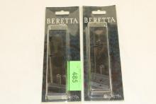 (2) Beretta M96 .40 S&W 11-Round Magazines.  New!