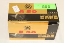 500 Rounds of RWS "R50" Premium Line .22LR 40 Gr. Ammo
