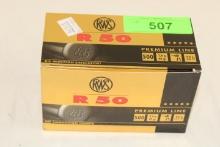 500 Rounds of RWS "R50" Premium Line .22LR 40 Gr. Ammo