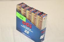 500 Rounds of CCI "Target" .22 Short 29 Gr. Round Nose Ammo