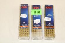 300 Rounds of CCI "Target" .22 Short 29 Gr. Round Nose Ammo