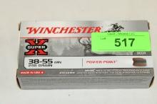 20 Rounds of Winchester 38-55 WIN. 255 Gr. Power-Point Ammo