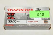 20 Rounds of Winchester 38-55 WIN. 255 Gr. Power-Point Ammo