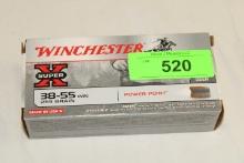 20 Rounds of Winchester 38-55 WIN. 255 Gr. Power-Point Ammo