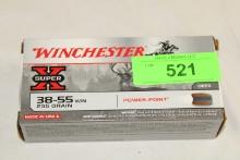 20 Rounds of Winchester 38-55 WIN. 255 Gr. Power-Point Ammo