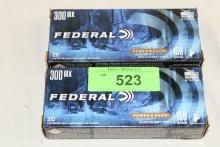40 Rounds of Federal "Power-Shok" 300 BLK 150 Gr. JSP Ammo