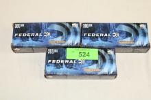 60 Rounds of Federal "Power-Shok" 300 BLK 150 Gr. JSP Ammo