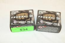 40 Rounds of Federal "Punch" .45 Auto. 230 Gr. JHP Ammo