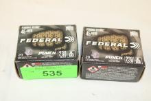 40 Rounds of Federal "Punch" .45 Auto. 230 Gr. JHP Ammo