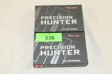 40 Rounds of Hornady "Precision Hunter" .30-06 SPRG. 178 Gr. ELD-X Ammo