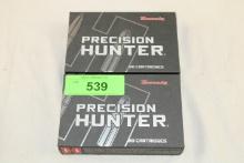 40 Rounds of Hornady "Precision Hunter" .30-06 SPRG. 178 Gr. ELD-X Ammo