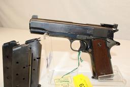 Colt "1911 Government Model" .45 Auto. Pistol w/3 Mags