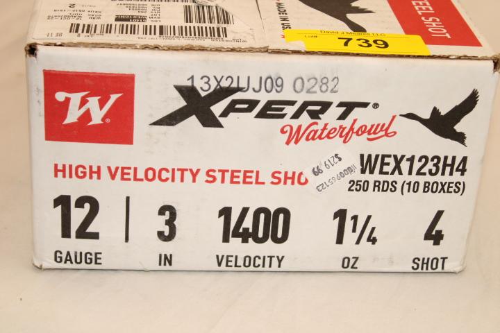 250 Rounds (Full Case) of Winchester Xpert .12 Ga. Ammo
