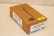 250 Rounds (Full Case) of Federal .20 Ga. 7.5 Shot Ammo