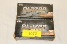 100 Rounds of "Blazer" .40 S&W 165 Gr. FMJ Ammo