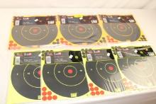 7 Packs of "Pro Shot Products" 12" Green & Orange Bullseye Targets
