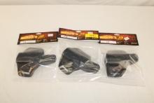 3 Murph's Custom Leather Gun Holsters - CR.