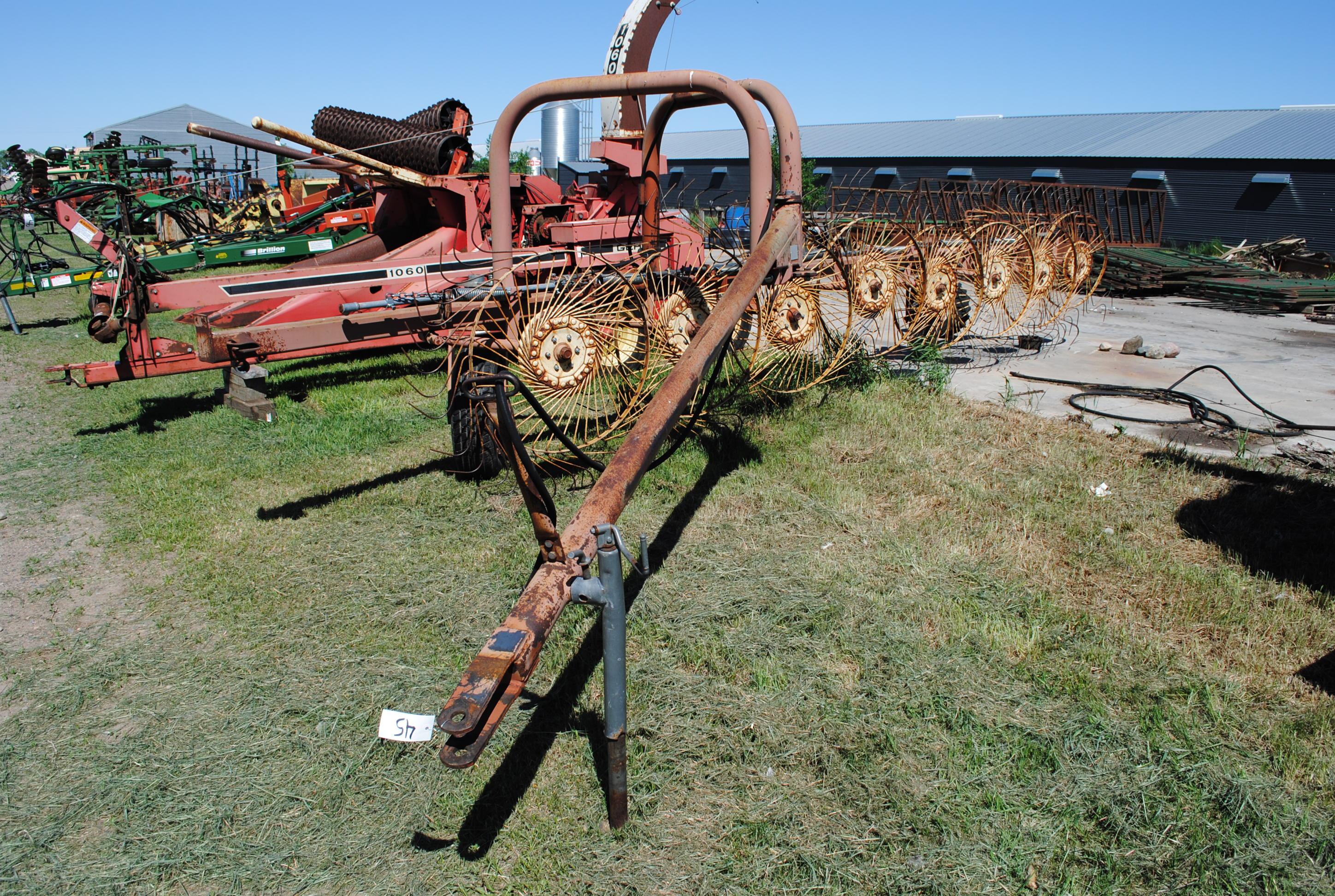John Day, 8 Wheel Rake