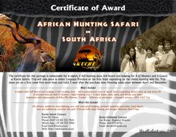 African Safari Hunt for 4 With Kuche Safaris