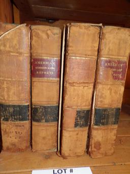 Lot of 4 Law books