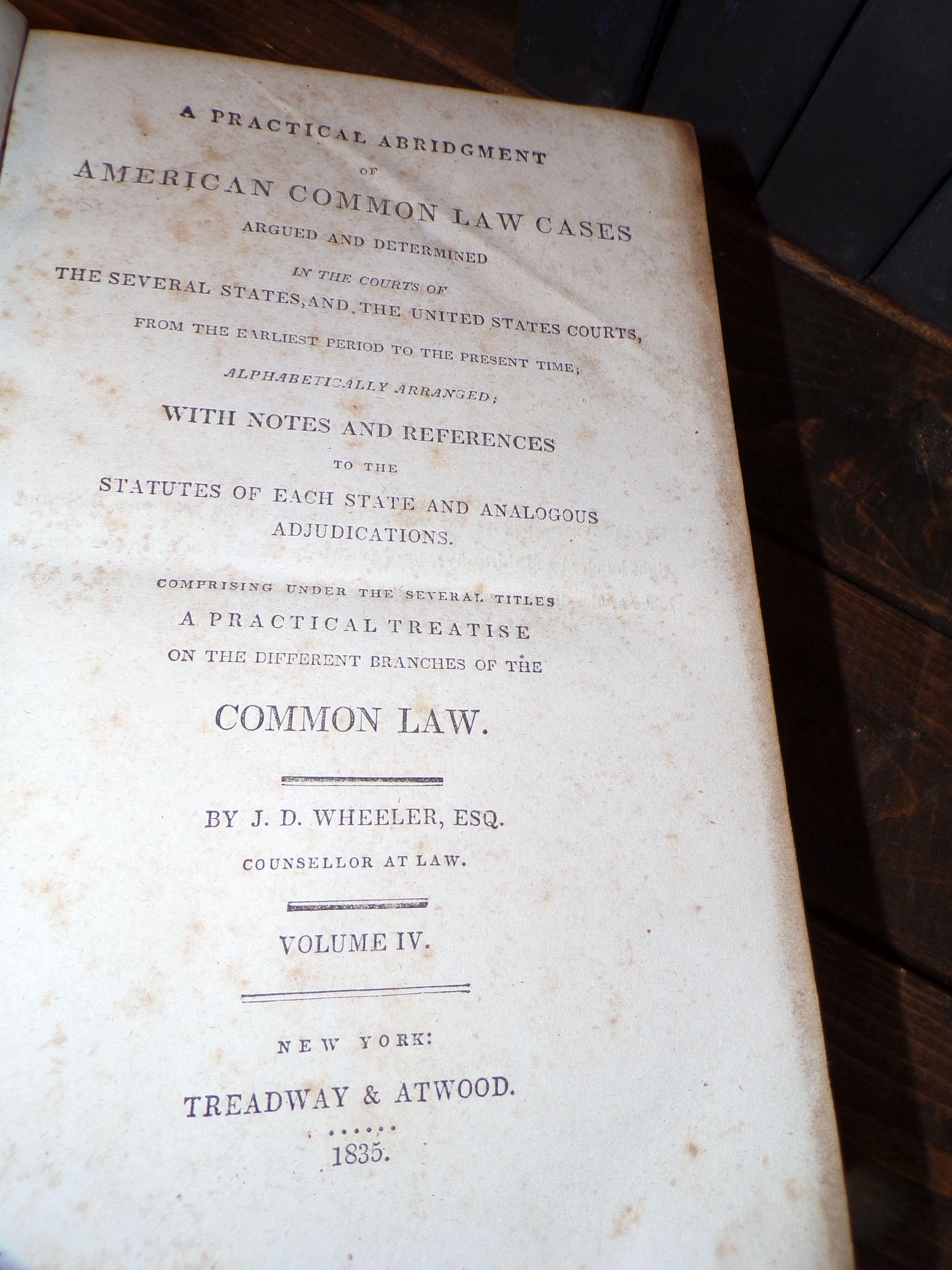 Lot of 4 Law books
