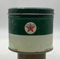 Texaco Motor Cup One Pound Grease Can