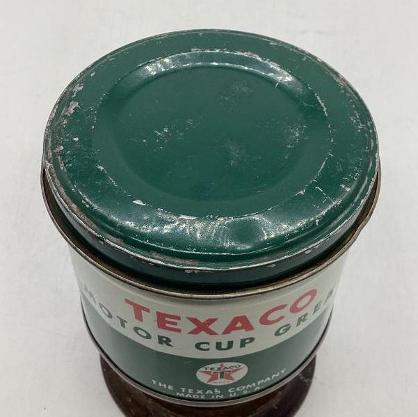 Texaco Motor Cup One Pound Grease Can