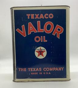 Texaco Valor Two Gallon Oil Can