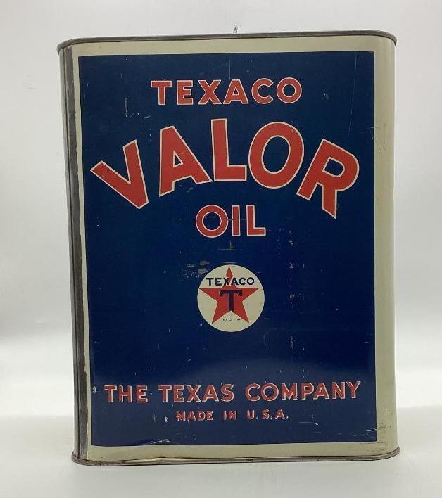 Texaco Valor Two Gallon Oil Can