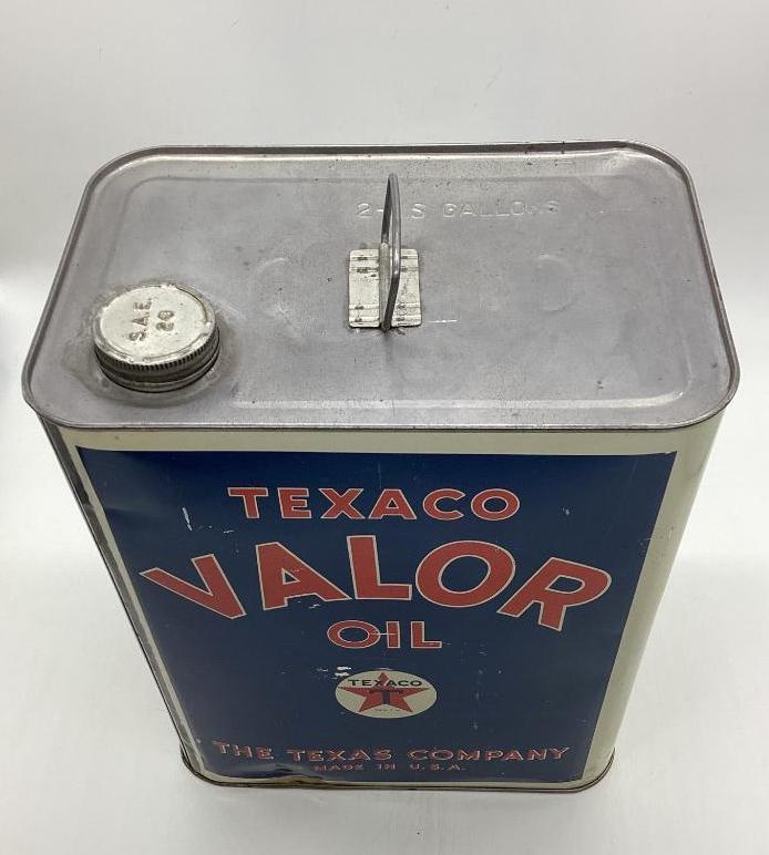 Texaco Valor Two Gallon Oil Can