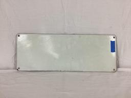 Dr Pepper Porcelain Sign w/ Chevron