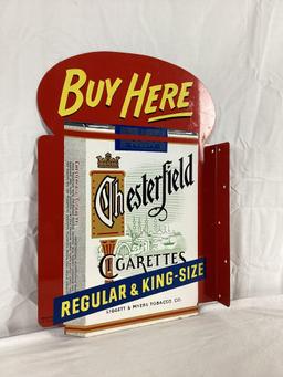 "Buy Here" Chesterfield King Size Flange Sign