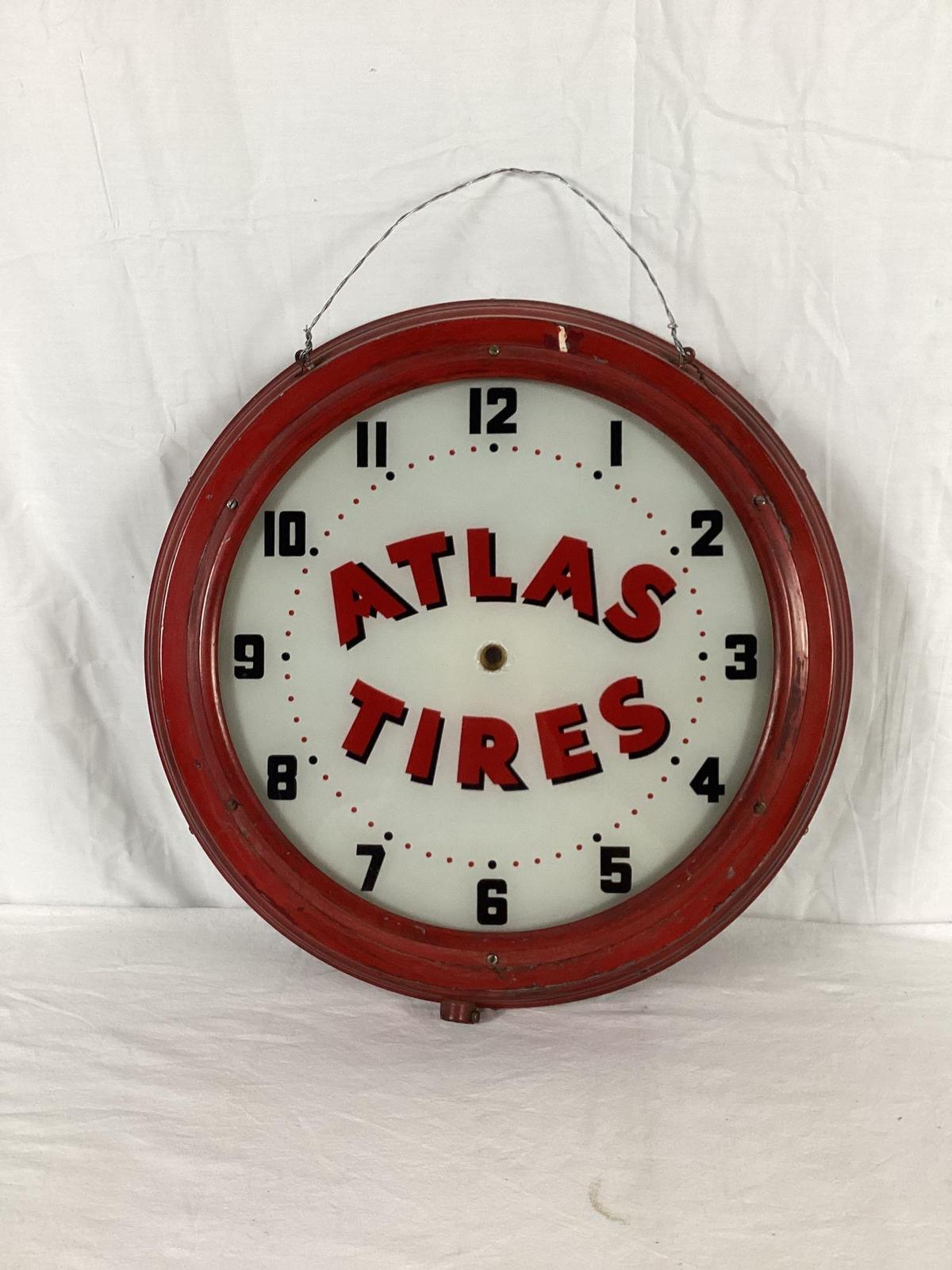 Atlas Tires Project Clock