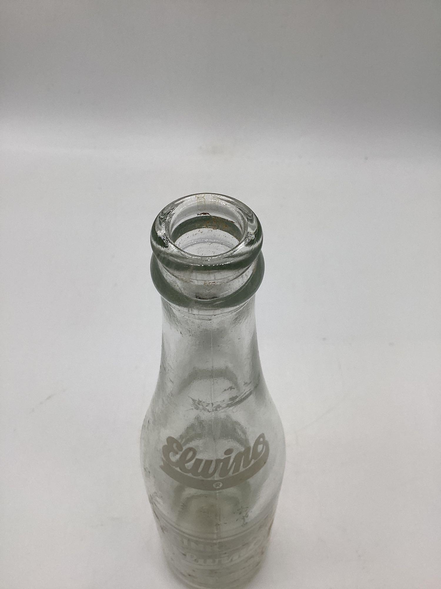 "Drink Elwino" Soda Bottle Tulsa, OK