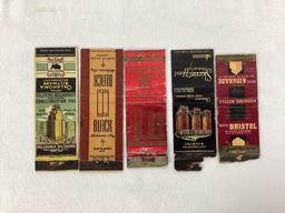 Five Early Oklahoma City Hotel Matchcovers