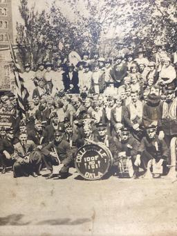 1910's Oklahoma Odd Fellow Lodges Band Photo