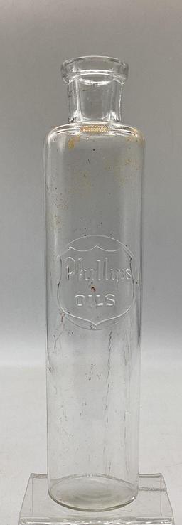 Rare 1920's Phillips Oil Bottle Bartlesville, OK