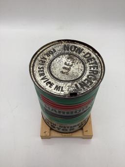 Rare Harbor Non-Detergent Motor Oil Quart Oil Can Tulsa, OK