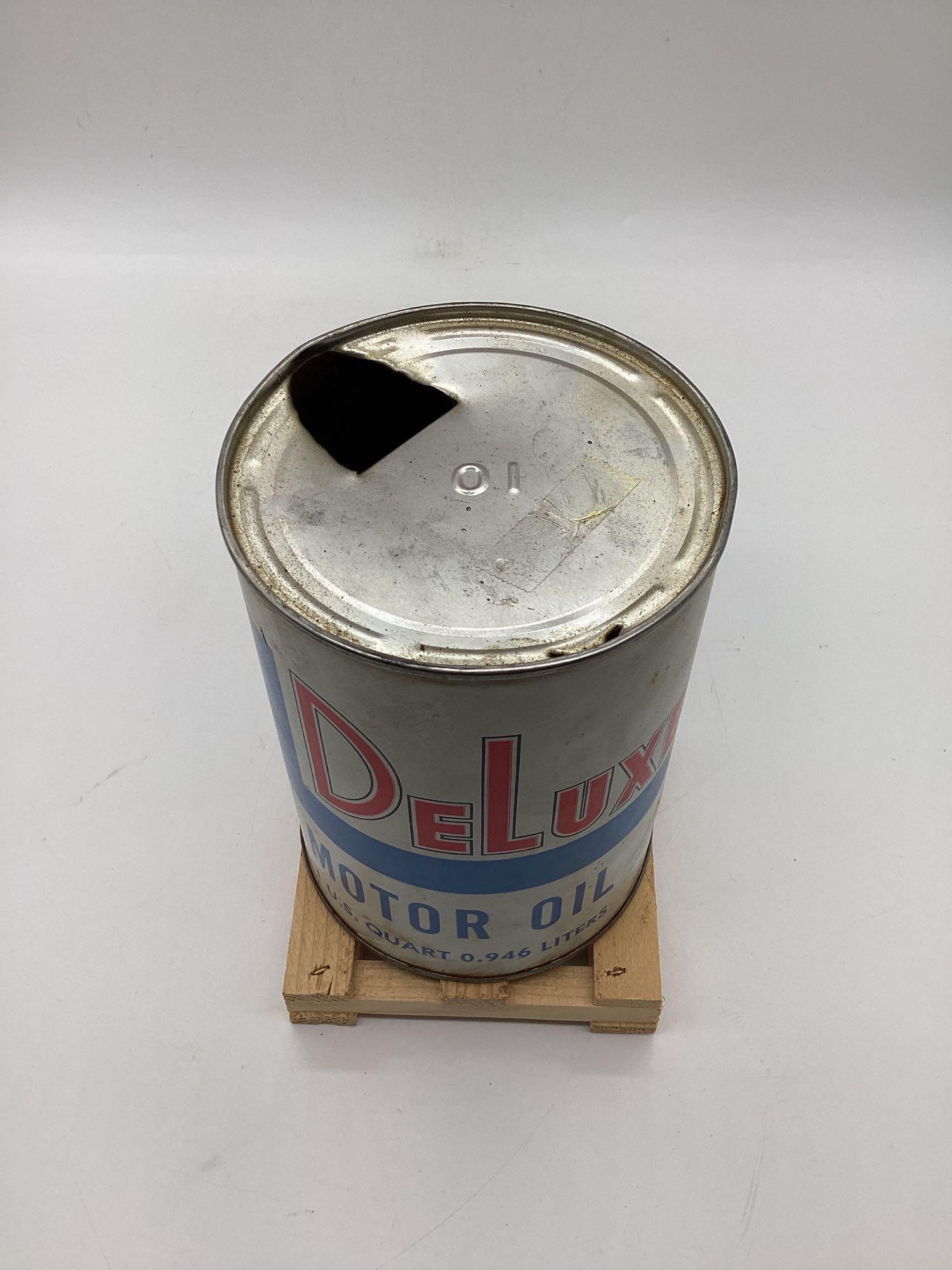 Deluxe Motor Oil Quart Can Oklahoma City, OK