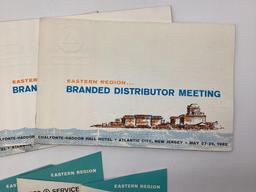 Cities Service Distributor Meeting Booklets