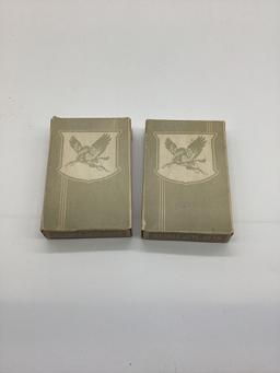 Two Decks Mobilgas Playing Cards w/ Pegasus