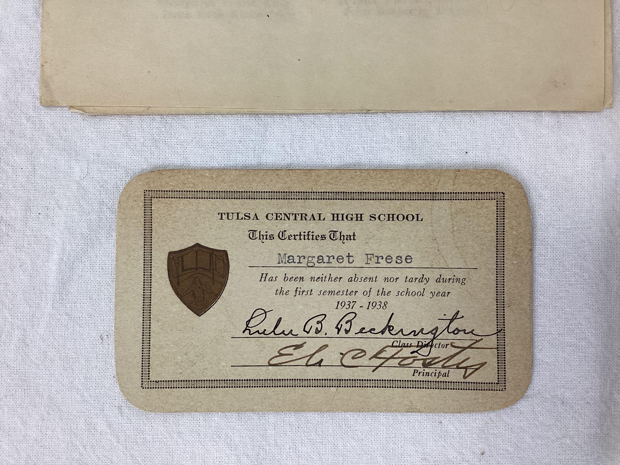 Misc. Tulsa Central High School Memorabilia