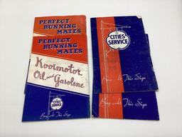 Four 1920's Cities Service Booklets