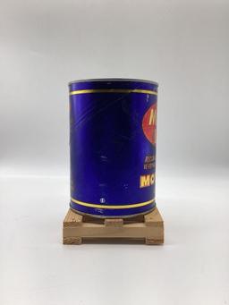 Motor Lube Quart Oil Can Denver Oil Co. OKC