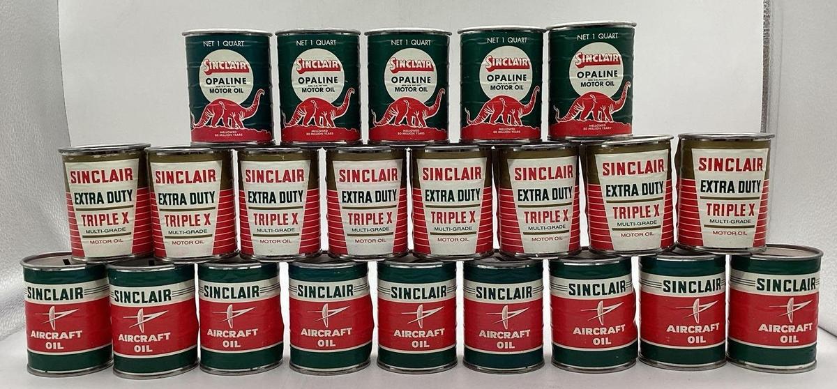 22 Sinclair Paper Label Mini Coin Banks